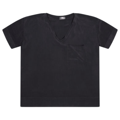 Oversized V Neck T shirt Dress